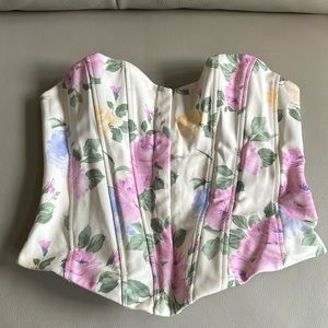 Zara Floral Boustier